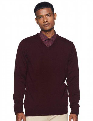 Amazon Brand - Symbol Mens Classic Acrylic Sweater