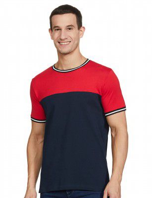 Amazon Brand - Symbol Mens Color Block Regular T-Shirt