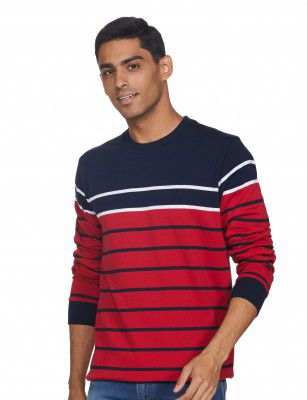 Amazon Brand - Symbol Men's Cotton Crew Neck Sweatshirt
