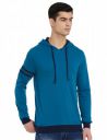 Amazon Brand - Symbol Men's Cotton Hooded Neck T-Shirt (AW20SYMTEE41_Fog Teal_S)...