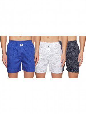 Amazon Brand - Symbol Mens Cotton Regular Boxer Shorts