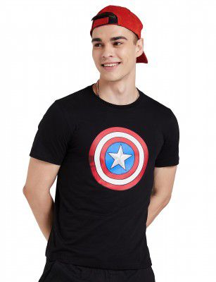 Amazon Brand - Symbol Men's Cotton Regular Fit T-Shirt