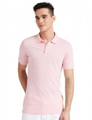 Amazon Brand - Symbol Men's Cotton Rich Polo T Shirt | Collar Tshirts | Half Sleeves | Plain-Regular Fit
