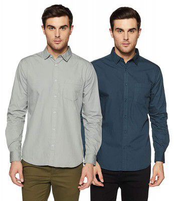 Amazon Brand - Symbol Mens Regular Fit Casual Shirt