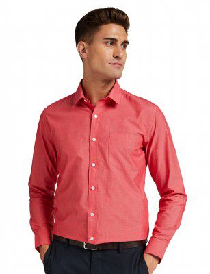 Amazon Brand - Symbol Men's Regular Fit Formal Shirt