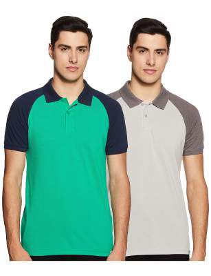 Amazon Brand - Symbol Men's Regular Fit Polo Shirt (Pack of 2)