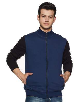 Amazon Brand - Symbol Men's Regular Fit Round Neck Cotton Blend Sweatshirt