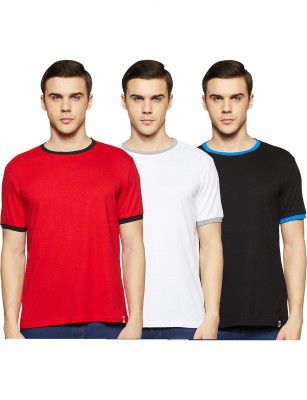 [Pack of 3] Amazon Brand - Symbol Mens Regular Fit T-Shirt