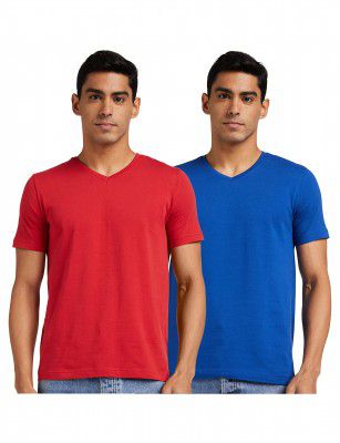 Amazon Brand - Symbol Men's Regular Fit T-Shirt (Pack of 2)