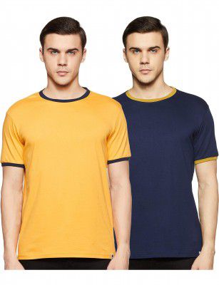 Amazon Brand - Symbol Men's Regular Fit T-Shirt (Pack of 2)