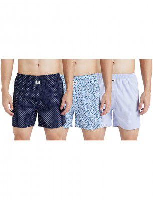 Amazon Brand - Symbol Mens Regular Printed Boxers Shorts