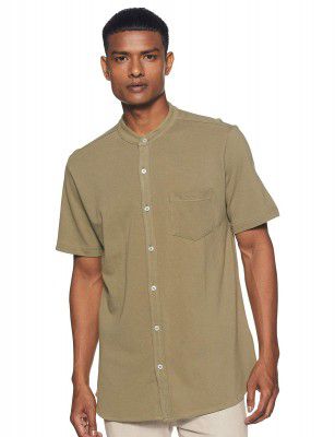 Amazon Brand - Symbol Men's Slim Fit Casual Shirt