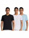 Amazon Brand - Symbol Men's Solid Cotton T Shirt | Combo Pack of 3 ...