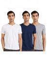 Amazon Brand - Symbol Men's Solid Cotton T Shirt | Plain | V Neck | Half Sleeve - Regular Fit | Combo Pack of 3 (Available in Plus Size)...