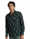 Amazon Brand - Symbol Men's Solid Regular Fit Cotton Ethnic Shirt...