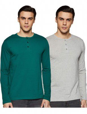 Amazon Brand - Symbol Men's Solid Regular Fit T-Shirt