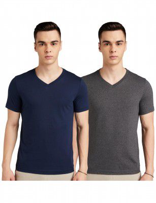 Amazon Brand - Symbol Men's Solid Regular Fit T-Shirt