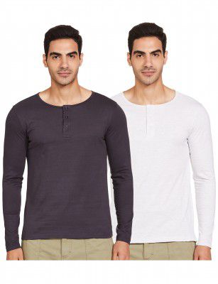 Amazon Brand - Symbol Men's Solid Regular Fit T-Shirt