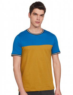 Amazon Brand - Symbol Mens Solid Regular T-Shirt