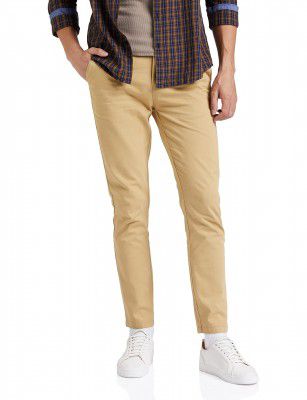 Amazon Brand - Symbol Mens Straight Casual Trousers