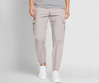 Amazon Brand - Symbol Men's Stretchable Slim Fit Cargo Jogger Pants | Chinos | Casual Trousers
