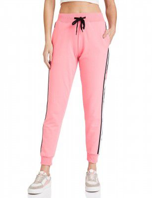 Amazon Brand - Symbol Women's Ankle Lenght Regular Fit All-Season Jogger Track Pant 