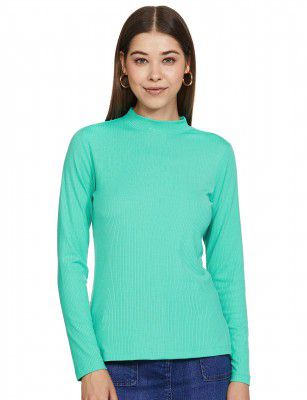 Amazon Brand - Symbol Women's Cotton Regular Fit T-Shirt