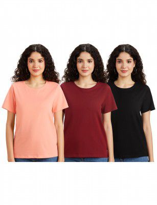 Amazon Brand - Symbol Women's Cotton Stretch Regular Fit Round Neck Sleeveless T-Shirt