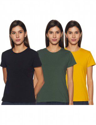 Amazon Brand - Symbol Women's Cotton Stretch Regular Fit Round Neck Sleeveless
