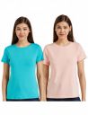 Amazon Brand - Symbol Women's Cotton Stretch Regular Fit Round Neck Half Sleeve T-Shirt (Available in Plus Sizes)...