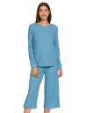 Amazon Brand - Symbol Women's Cotton T-Shirt and Culotte Night Suit...