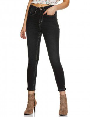 Amazon Brand - Symbol Women's High Rise Cropped Length Stretchable Skinny Fit Jeans