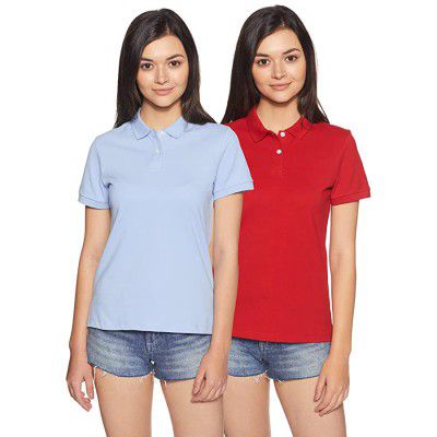 Amazon Brand - Symbol Womens Regular Polo Shirt