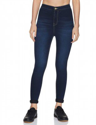 Amazon Brand - Symbol Women's Skinny High Rise Ankle Length Jegging (Available in Plus Sizes)