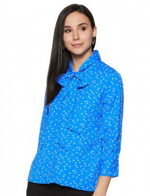 Amazon Brand - Symbol Women's Starred Loose Fit Shirt