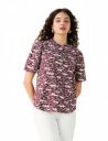 Amazon Brand - Symbol Women's Textured Cotton Band Collar Half Sleeve Regular Fit Shirt (Office Top)...