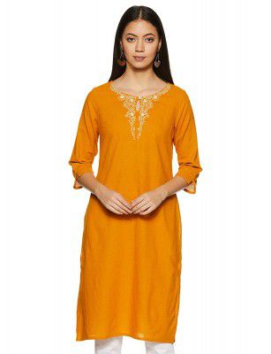 Amazon Brand - Tavasya Women's Regular Kurti