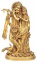 Amazon Brand – Umi Radha Krishna Idol Standing Pose Brass Idol Statue, Height : 12 Inches...