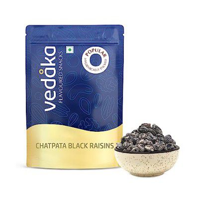 Amazon Brand - Vedaka Chatpata Black Raisin 200g