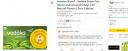 Amazon Brand – Vedaka Green Tea, Honey and Lemon|25 Bags | All Natural Flavour | Zero Calories...
