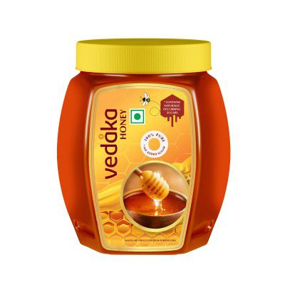 Amazon Brand - Vedaka Honey | 1 Kg | 100% Pure| No Added Sugar