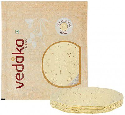 Amazon Brand - Vedaka Moong Masala Papad, 400 g