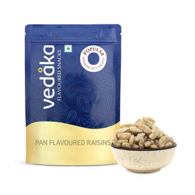 Amazon Brand - Vedaka Paan Flavoured Raisin 200g || Flavoured Raisin || Healthy Snacking