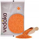 Amazon Brand - Vedaka Popular Unpolished Red Masoor Dal, Split | 2 Kg | Naturally Rich In Protein | Naturally Cholesterol-Free...