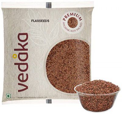 Amazon Brand - Vedaka Premium Flaxseeds, 500g