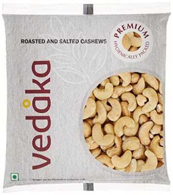 Amazon Brand - Vedaka Premium Roasted and Salted Cashews, 100g