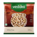 Amazon Brand - Vedaka Premium Unpolished White Peas, 500g...