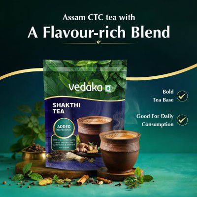 Amazon Brand - Vedaka Shakthi Tea 1 Kg 