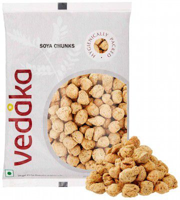Amazon Brand- Vedaka Soy Chunks, 1 Kg