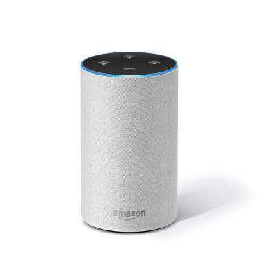 Amazon Echo (2nd Gen) Certified Refurbished Smart speaker with Alexa